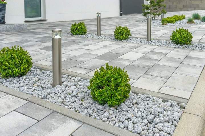 Construction de terrasse en dallage Bruguières